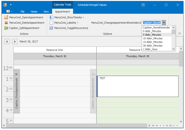 Schedulerlocalizer Class Cross Platform Class Library Devexpress Documentation 4639