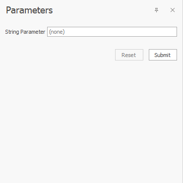 String Parameter