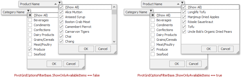 ShowOnlyAvailableFilterItems