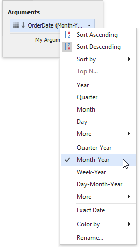 default date time interval