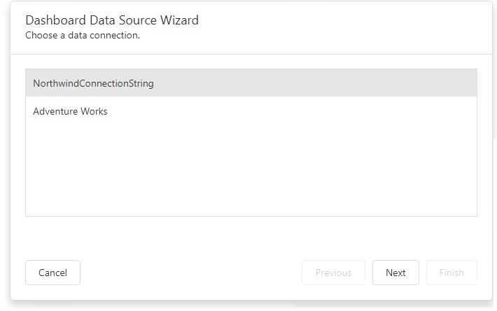Web Data Source Wizard