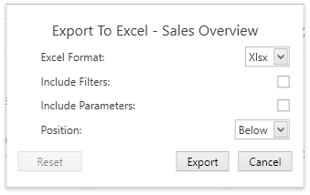 WPF - Export to Excel dialog