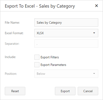 ExportToExcelDialog_Web