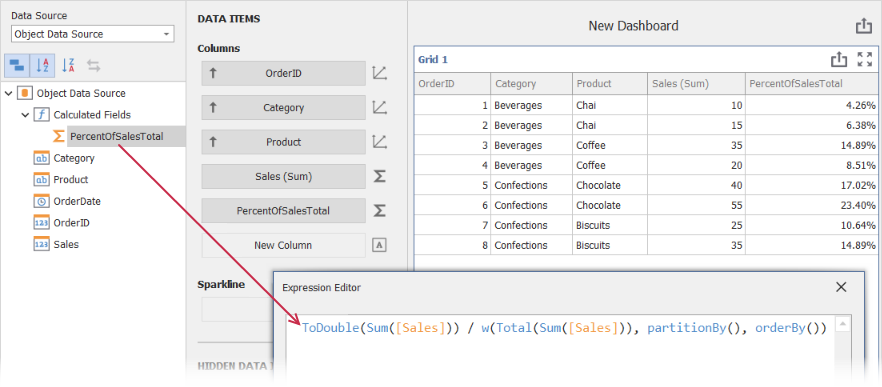 How to Use Window Functions in Calculated Fields