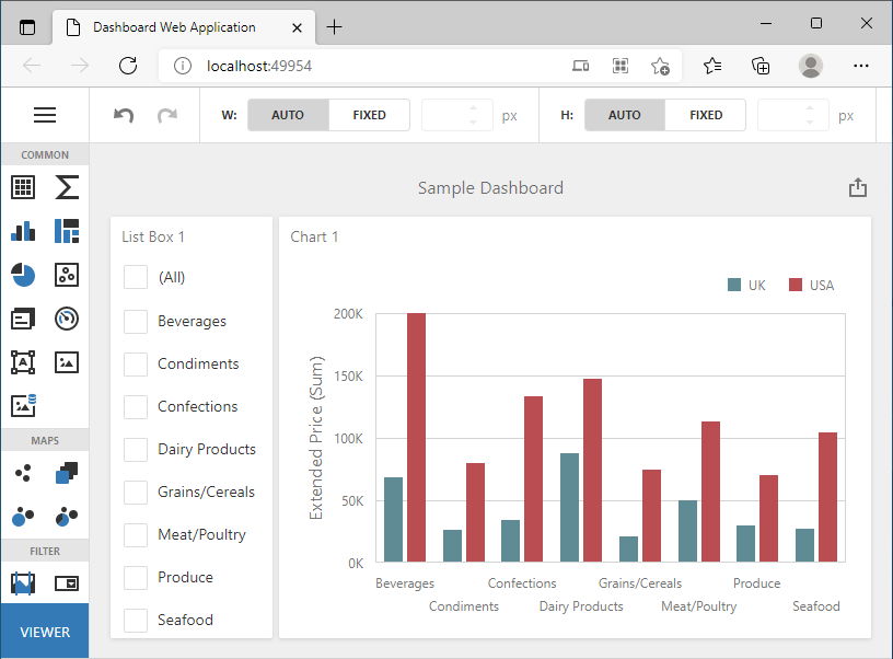 ASP.NET MVC Template - Result