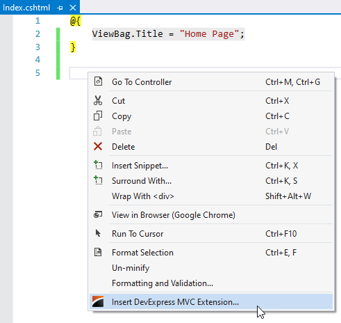 Lesson5_InsertDevExpressExtension