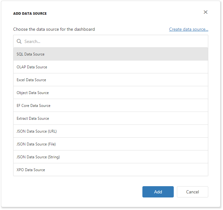 web-dashboard-a-list-of-data-sources