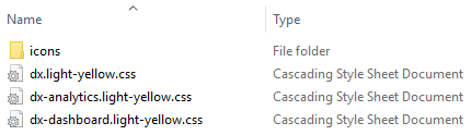 web-dashboard-custom-theme-icons-folder