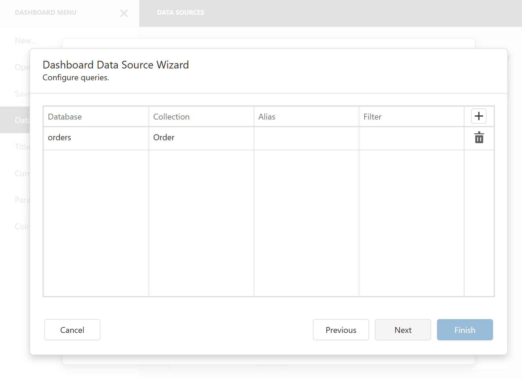 Create a MongoDB Data Source | Business Intelligence Dashboard ...