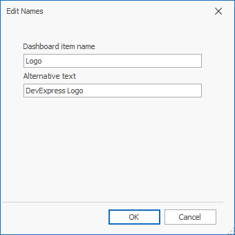 WinForms Dashboard - Set alt text for image
