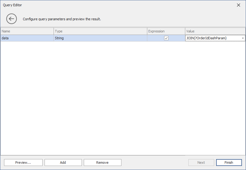 Custom SQL Query - Multi-Value Query Parameter