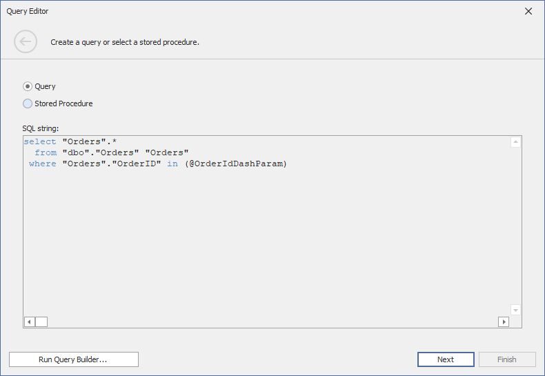 SQL Query with a Multi-value Parameter