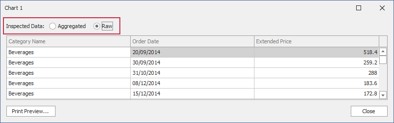 WinForms - Data Inspector Window