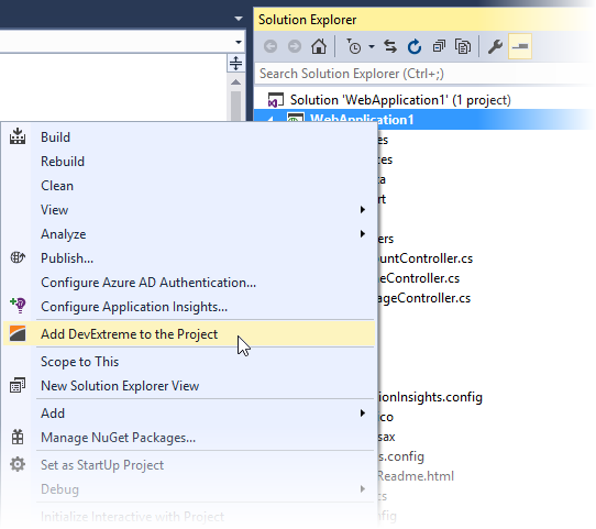 Configure A Project DevExtreme ASP NET MVC Controls DevExpress Documentation