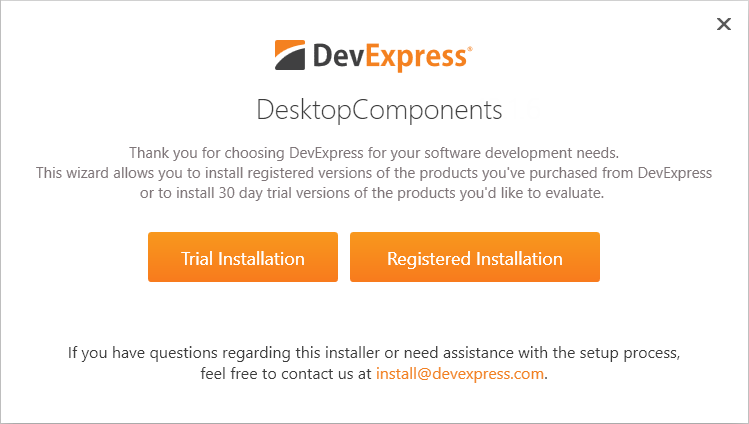 DevExpress Installer