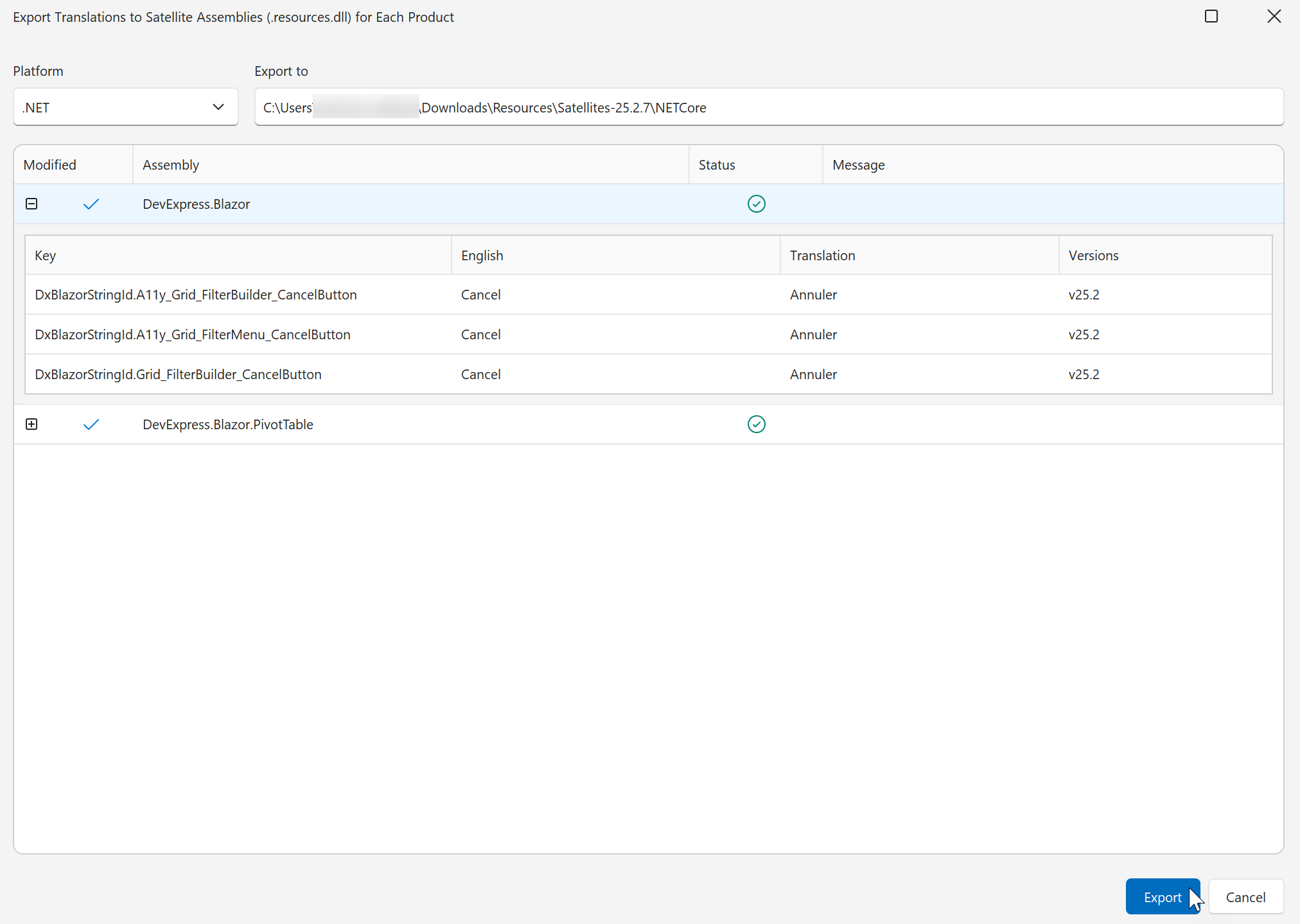 Localization Tool | General Information | DevExpress Documentation