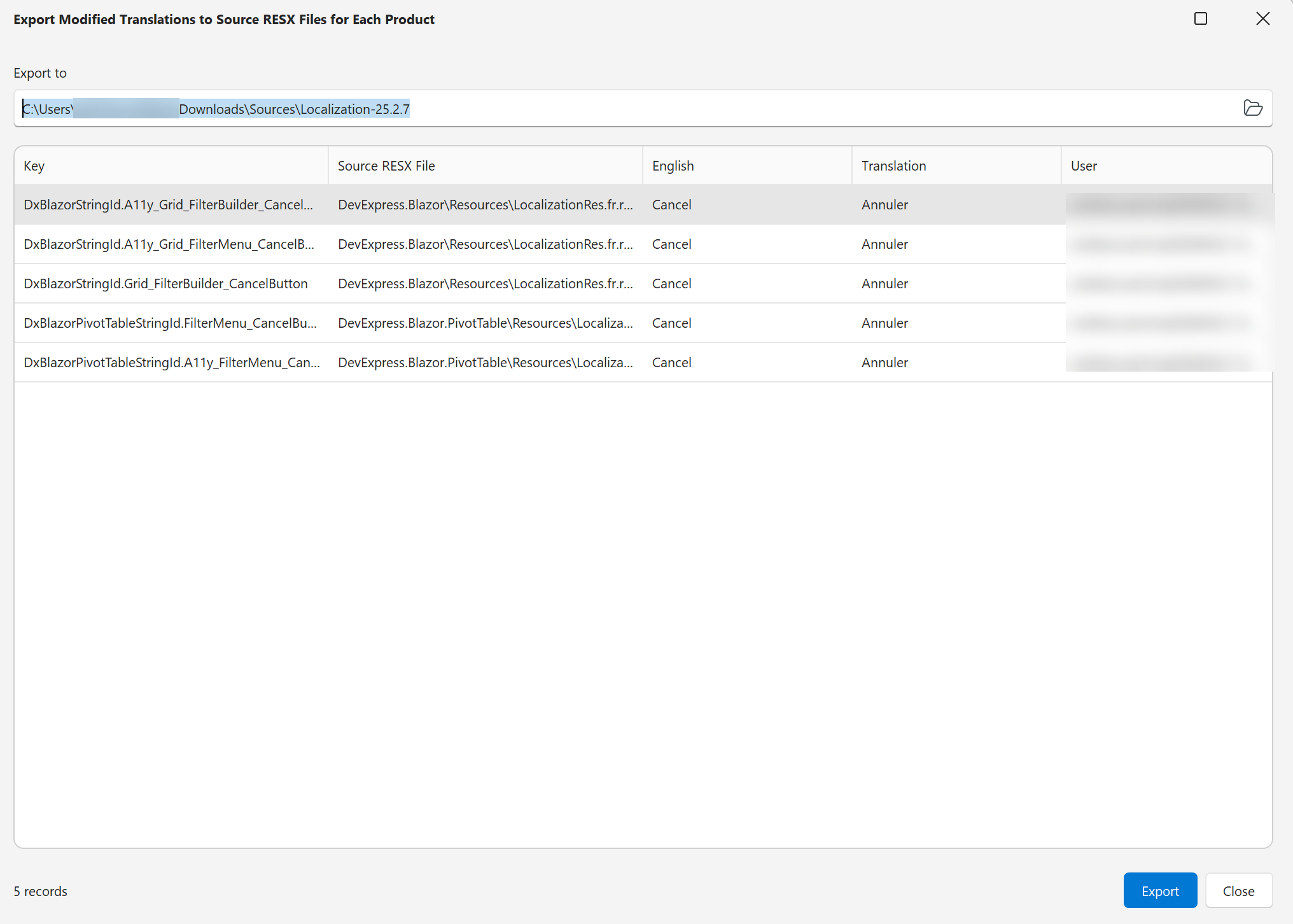Localization Tool | General Information | DevExpress Documentation