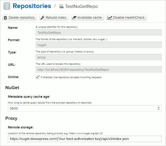 Nexus OSS Repository