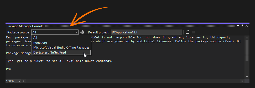Setup Visual Studio's NuGet Package Manager | General Information ...