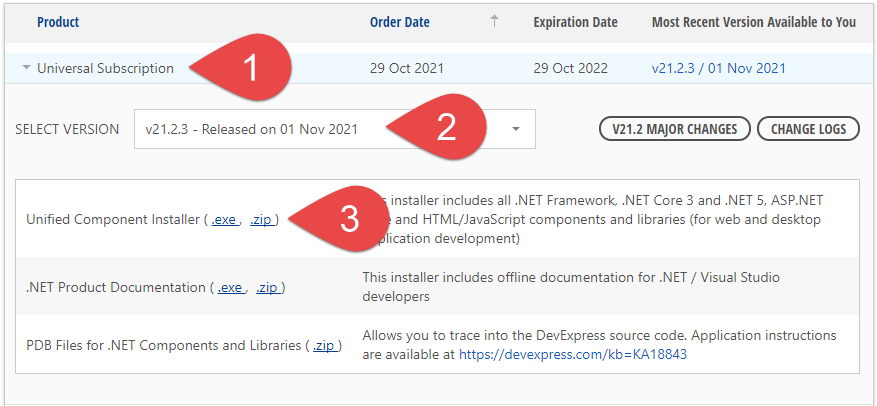 Download DevExpress