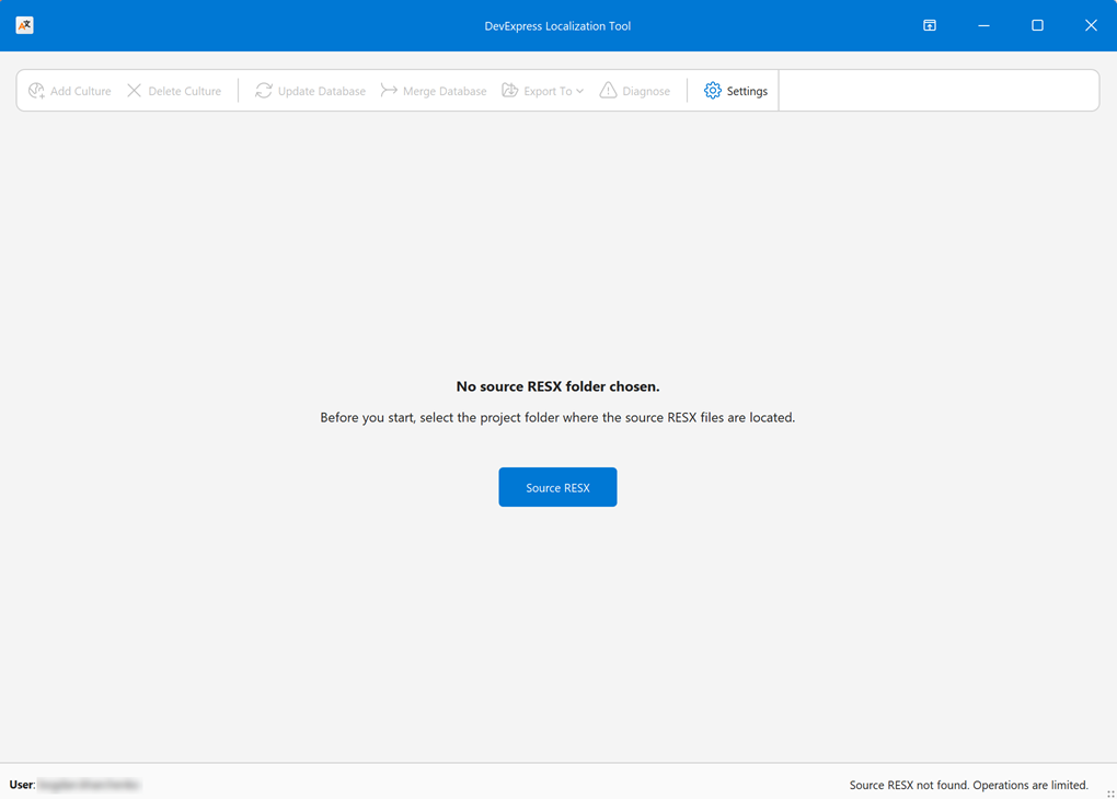 Localization Tool - Download Localization Resources, DevExpress