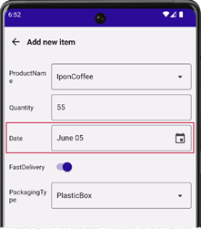 DevExpress DataGridView for MAUI -- Apply DataForm attributes to source item properties