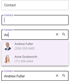 DevExpress Auto-complete editor for MAUI