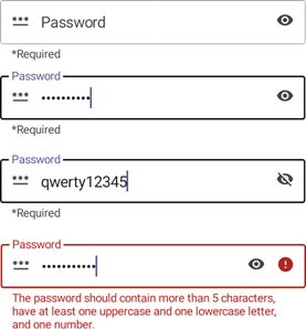 DevExpress Password editor for MAUI