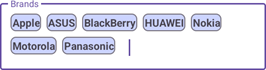 The specified token background