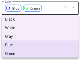 DevExpress TokenEdit for MAUI -- Customize token appearance