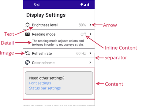 DevExpress Form Item for MAUI - Anatomy