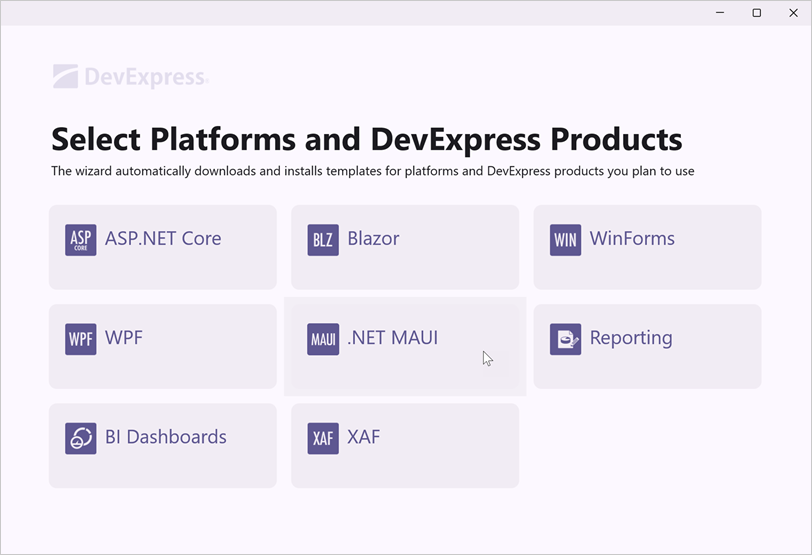 Visual Studio - Create a new project