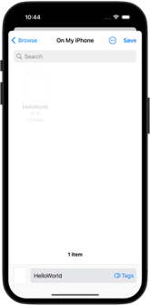 DevExpress Save File Picker for MAUI