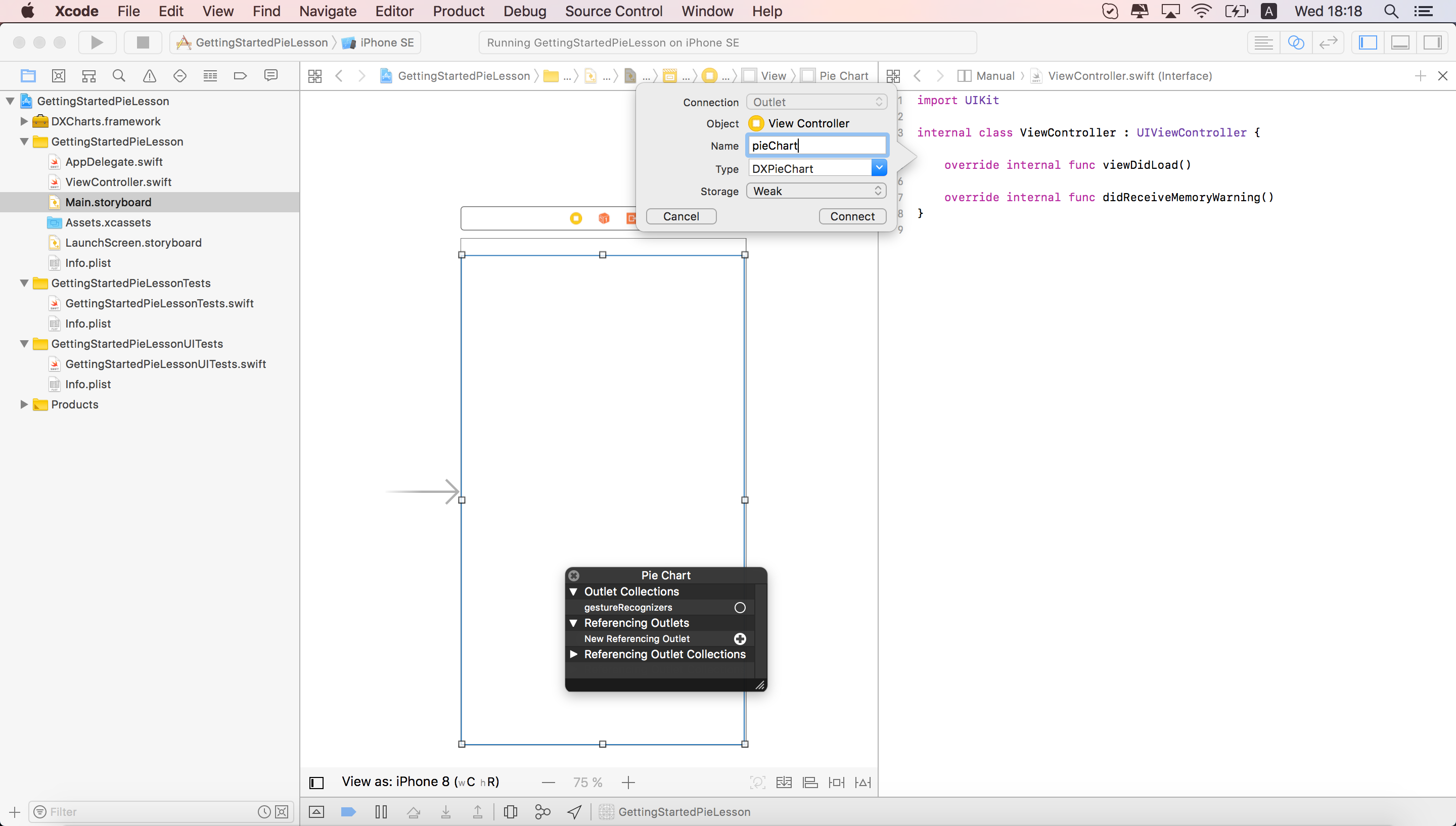 Specify the name of the outlet