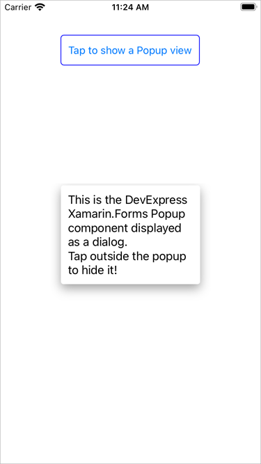 Popup Dialog