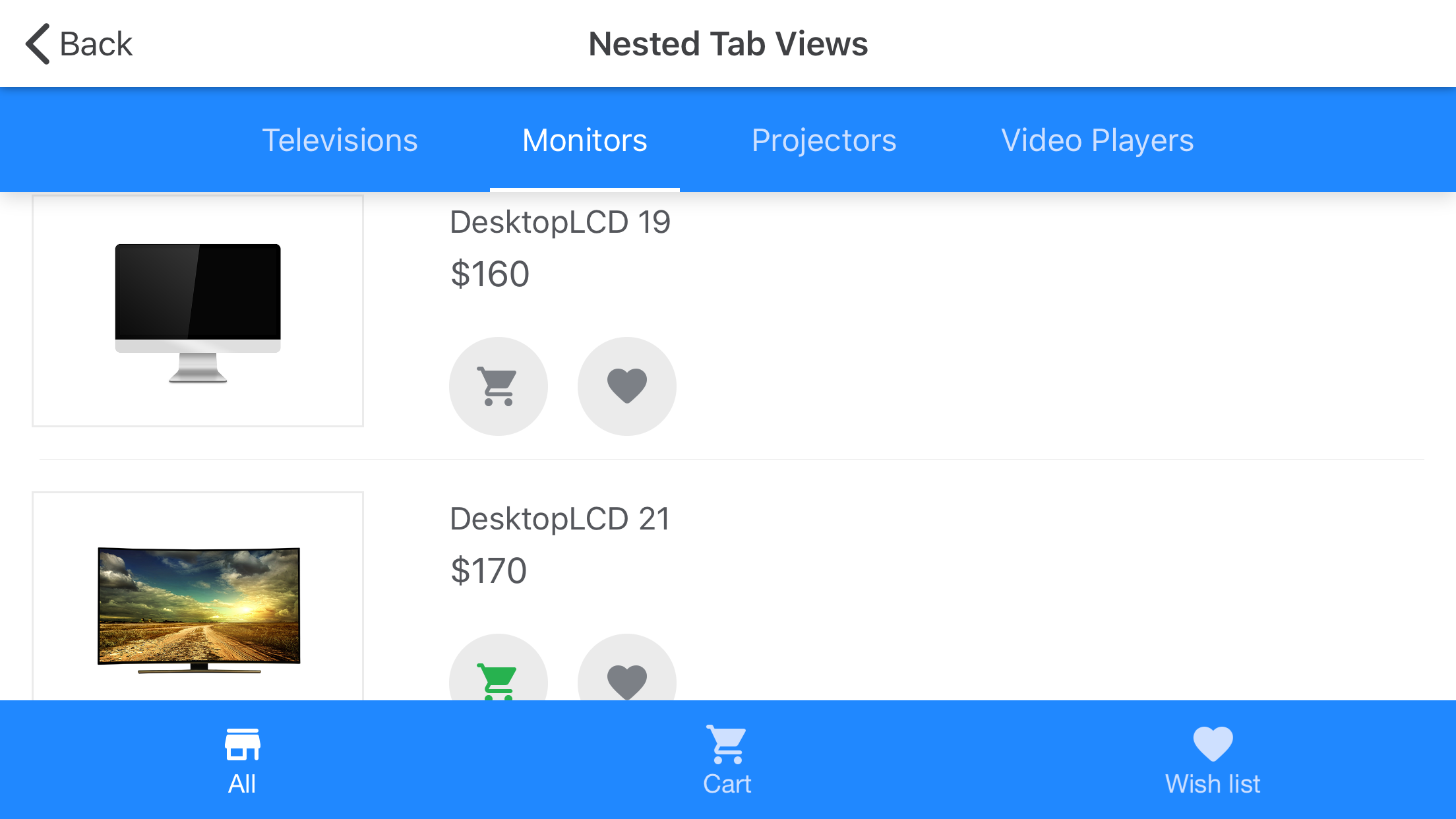 Tab View