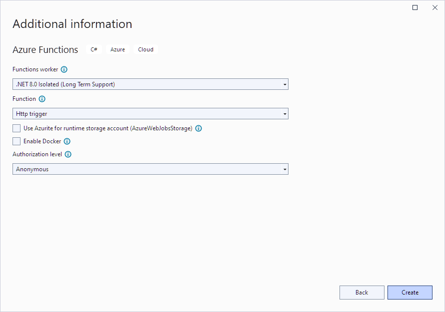 Azure Functions App for Office File API | Office File API | DevExpress ...