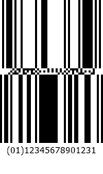 BarCode-DataBar-StackedOmnidirectional