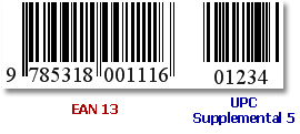 Barcode - UPC Supplemental 5