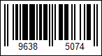DevExpress Barcode Generator - EAN8 barcode