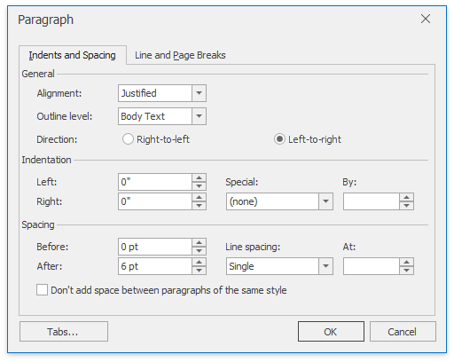 ParagraphForm