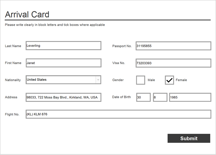 DevExpress PDF API - AcroForm
