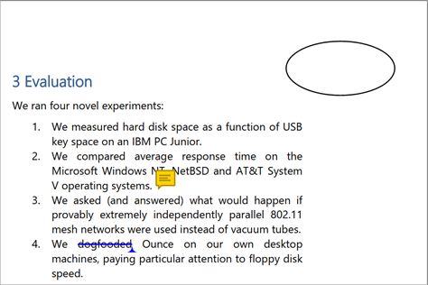 circle annotation