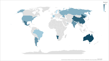 DevExpress Presentation API - Charts - Map