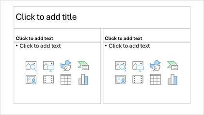 DevExpress Presentation API - Default layouts - Two Texts and Two Objects