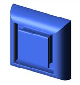 DevExpress Presentation API - Bevel type - Divot