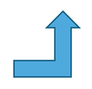 DevExpress Presentation API - Shape Type - BentUpArrow