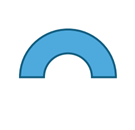 DevExpress Presentation API - Shape Type - BlockArc