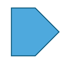 DevExpress Presentation API - Shape Type - HomePlate