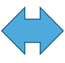 DevExpress Presentation API - Shape Type - LeftRightArrow